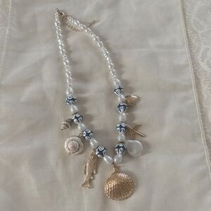 Coastal charm necklace